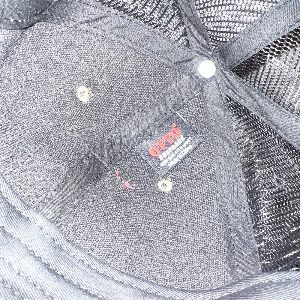 John Pardi Otto camo and black mesh trucker California patch SnapBack - Picture 7 of 8